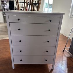 White ikea dresser