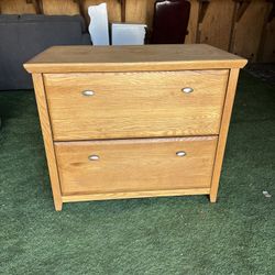 Wood Filing Cabinet (Sturdy And Good Quality)