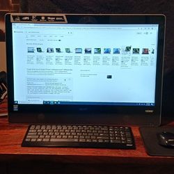 Acer All-in-one 23" touch Screen PC, Intel Core I5, 1TB,  8GB Ram  (Read)