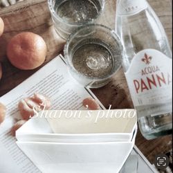 White Square  Serving Bowls 