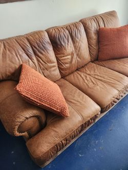Leather Couch