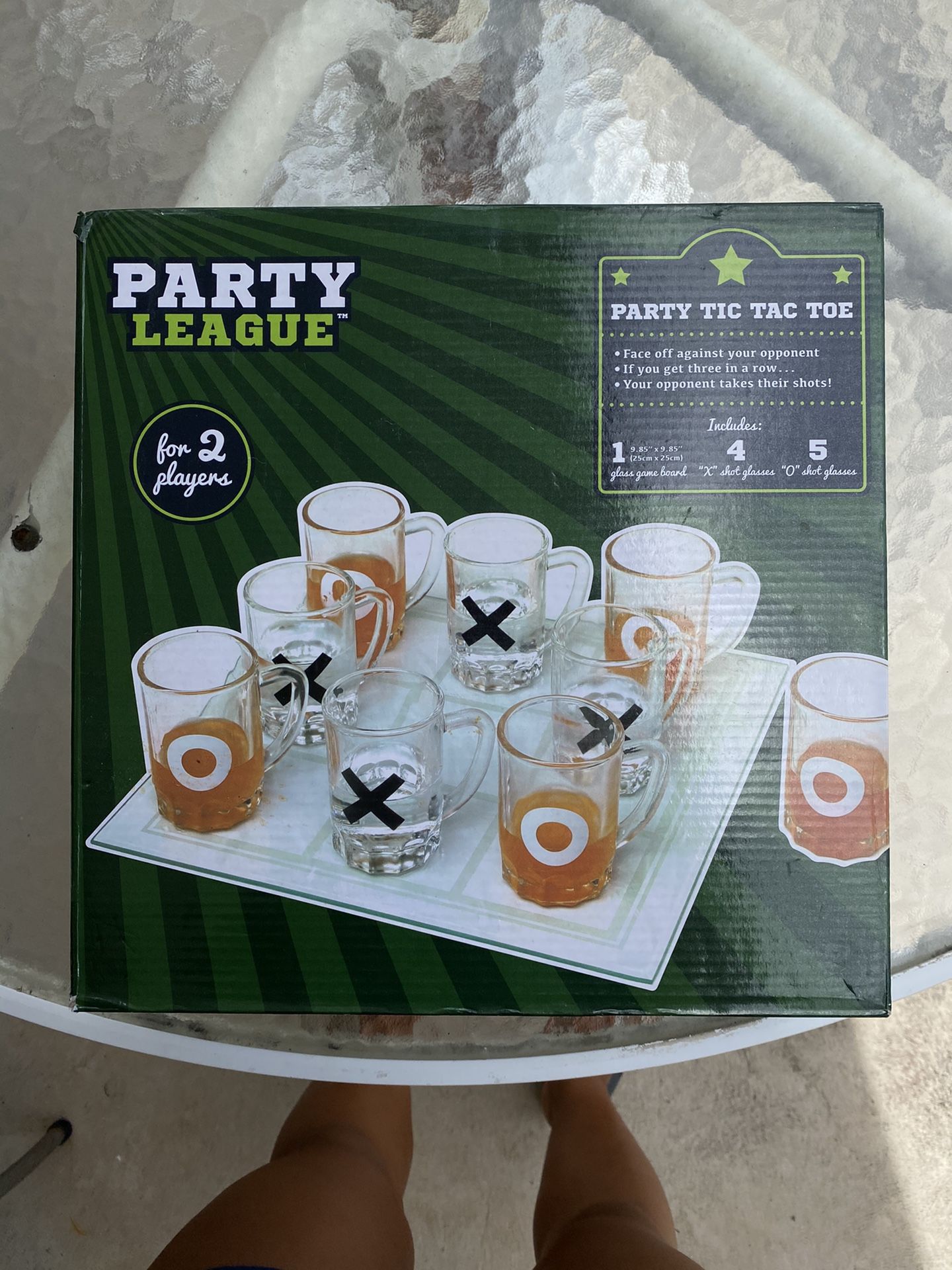 Party “tic-tac-toe” game