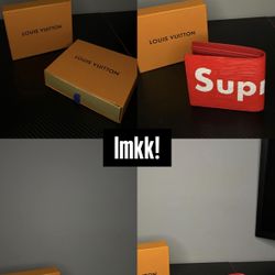 LV Wallets with Receipts!