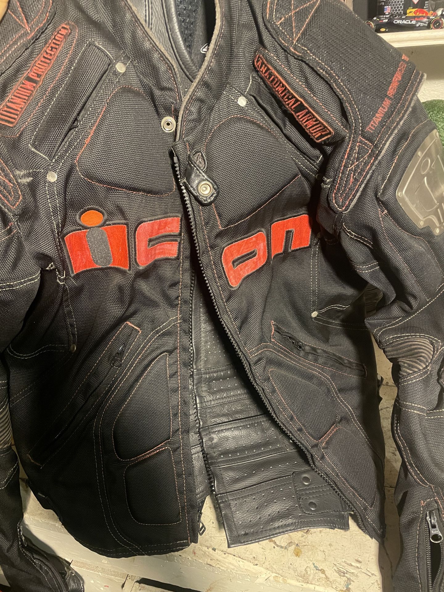 Motorcycle Jacket And Vest 