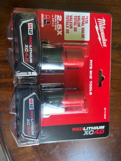 Milwaukee M12 4.0 Batteries