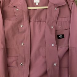 Pink Vans Jacket