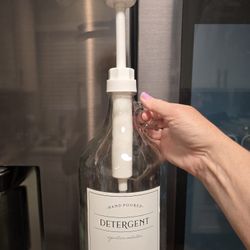 New Glass Laundry Soap Dispenser