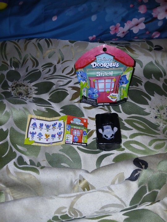 Disney Mini Laying Down Stitch Collectable New
