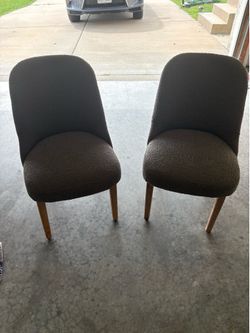 Grey chairs