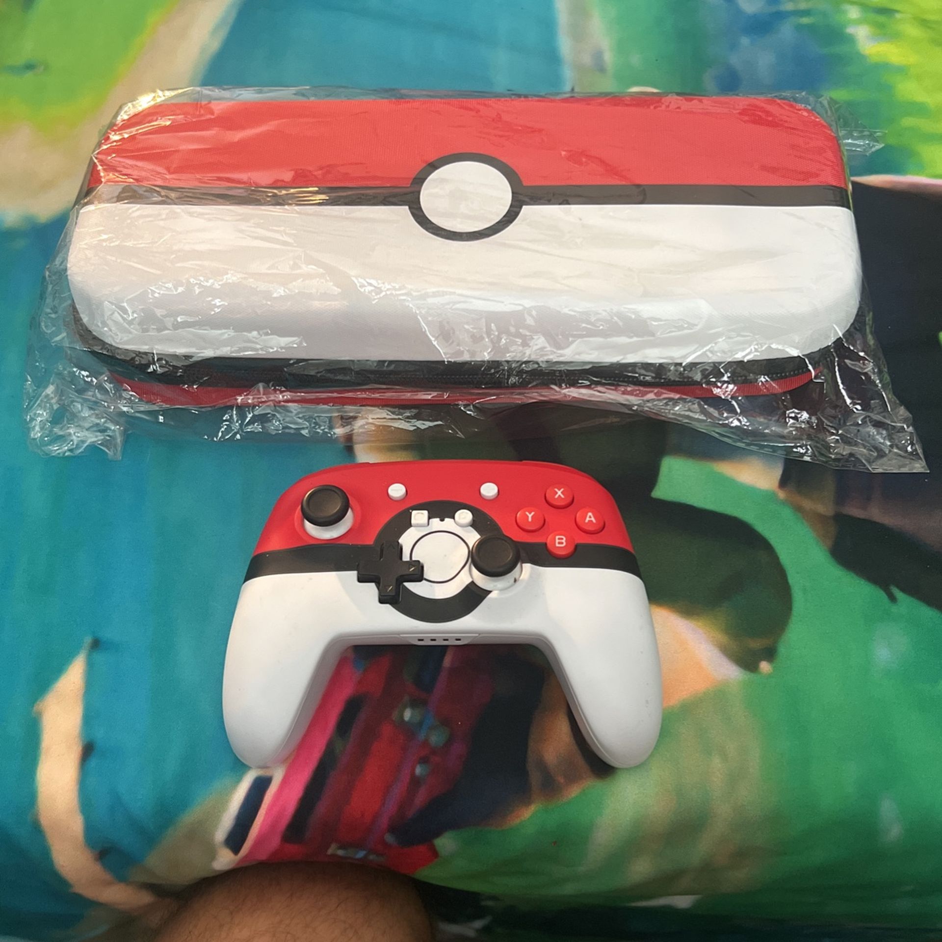Pokémon Power A Switch Controller And Pokémon Switch Carry Case Bundle