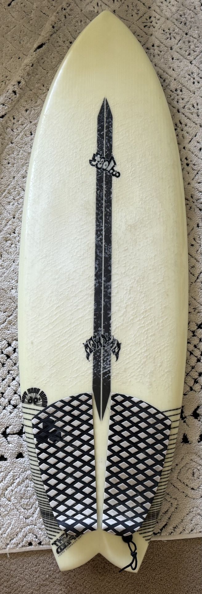 5’3” Lost RNF Round Nose Fish Surfboard