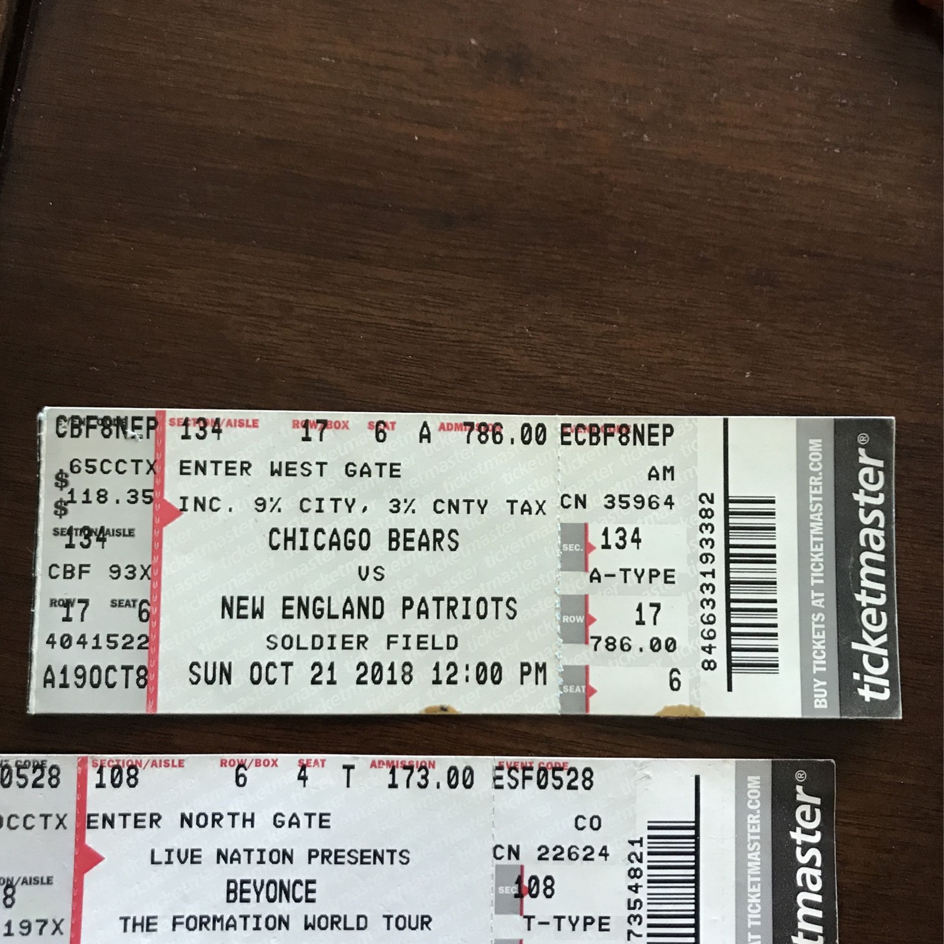 Vintage Tickets