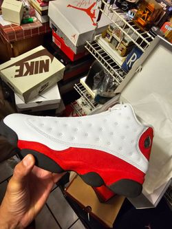 Air Jordan 13 White Red Sneaker