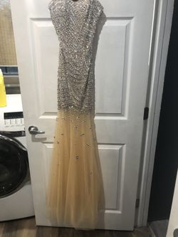 Camille la Vie Gold Rhinestone dress for Sale in Los Angeles, CA - OfferUp