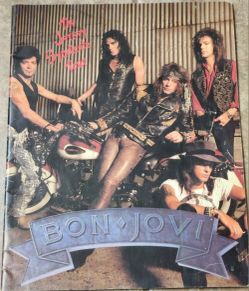 Vintage Bon Jovi Concert Program – Rare Collector’s Item!