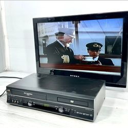 JVC HR-XVC20U Hi-Fi VHS/DVD VCR Combo Player