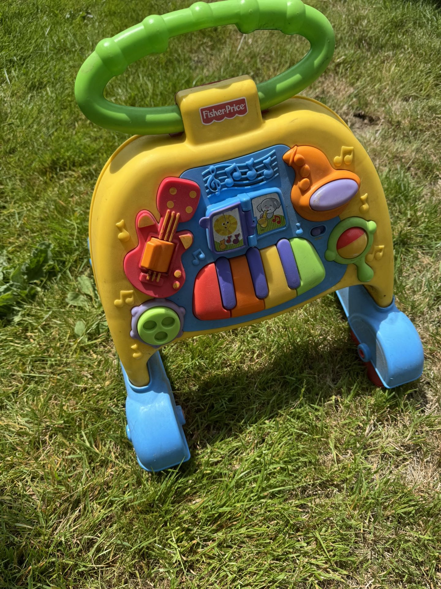 Kids Pushing Toy With Sounds
