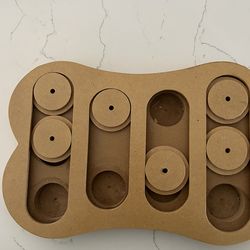 Dog puzzle treat-seek a treat -shuffle toy