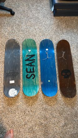 Brand new Skateboards 8.25 width - w/ grip