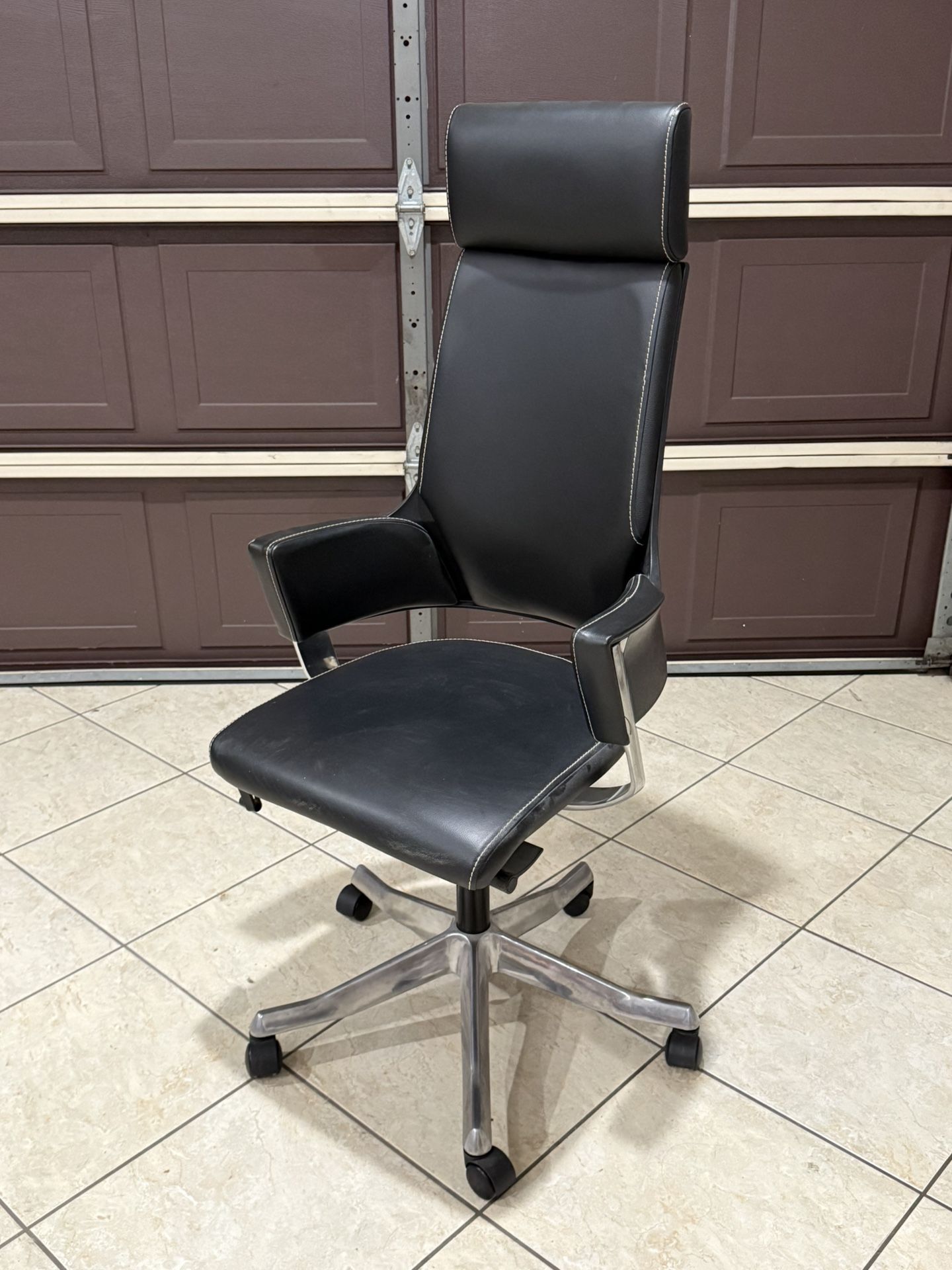 Delphi Leather Desk Chair