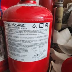 Amerex V25ABC Vehicle Fire Suppression System
