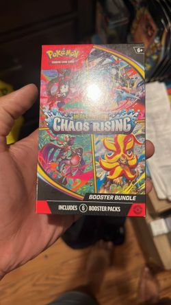 Pokemon Chaos Rising Booster bundle