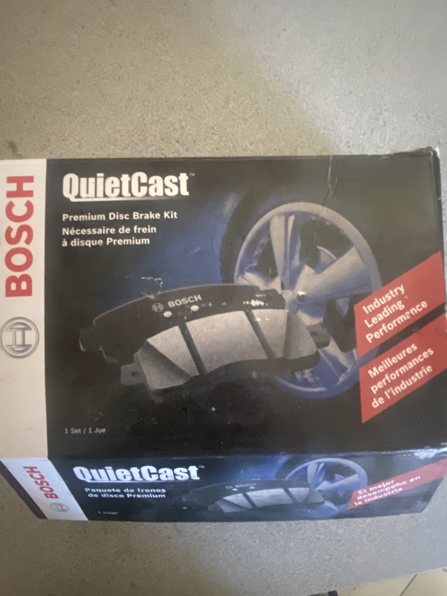 Bosch Quietcast Premium Disc Brake Set