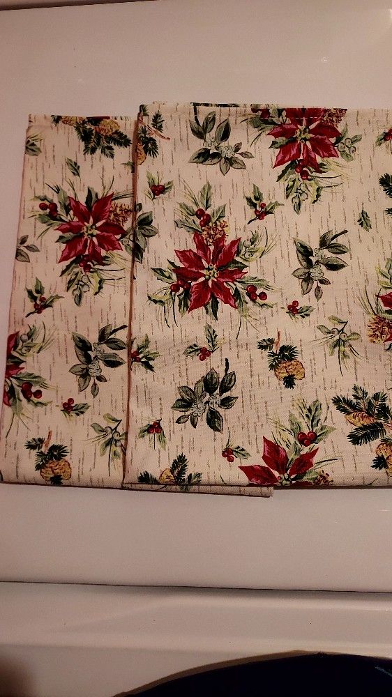Longaberger's Holiday Fields Napkins