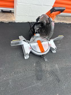 Miter saw ridgid 10 in