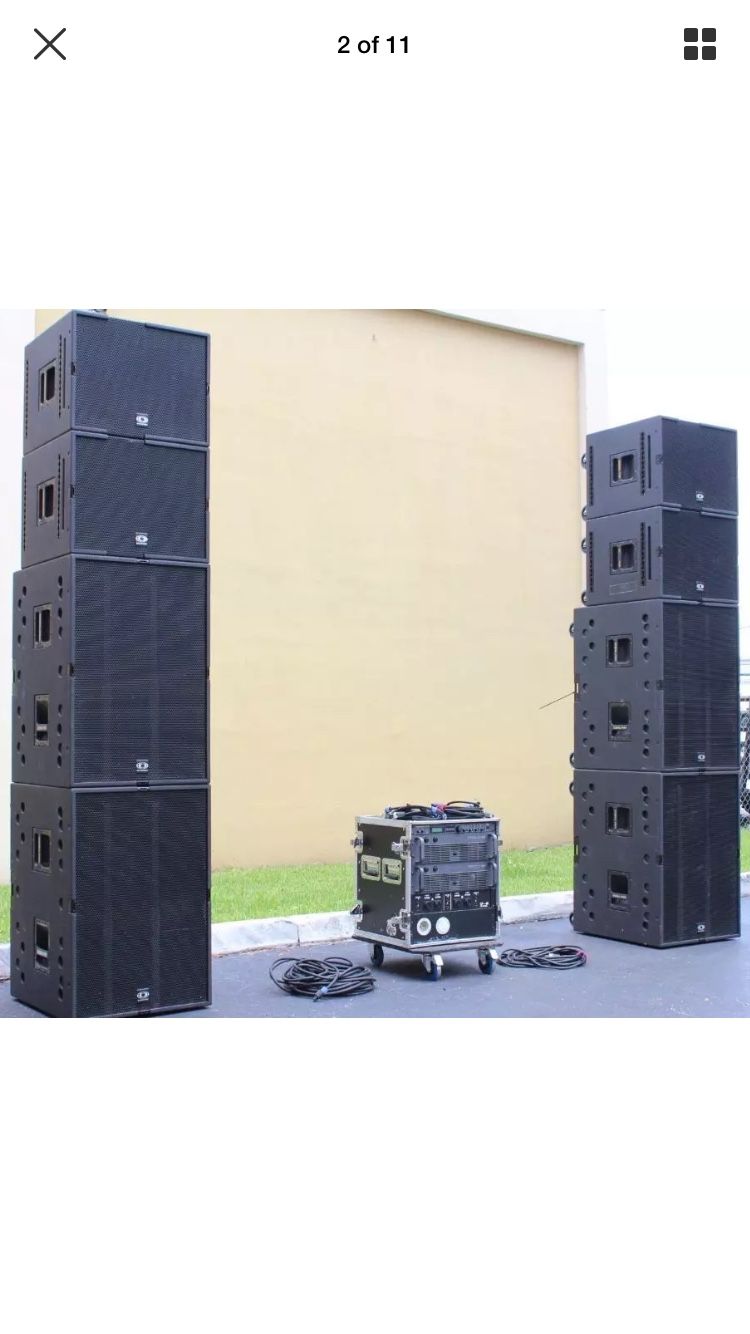 DYNACORD COBRA 🐍 2 PWH Complete system MONSTER SOUND SYSTEM