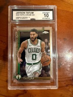 2025 TOPPS CHROME #49 Jayson Tatum