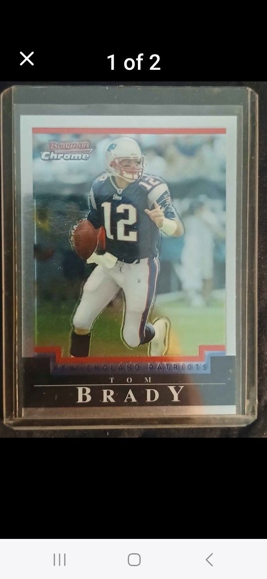 Tom Brady Bowman Chrome