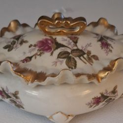 Dresser Vanity Dish With Lid