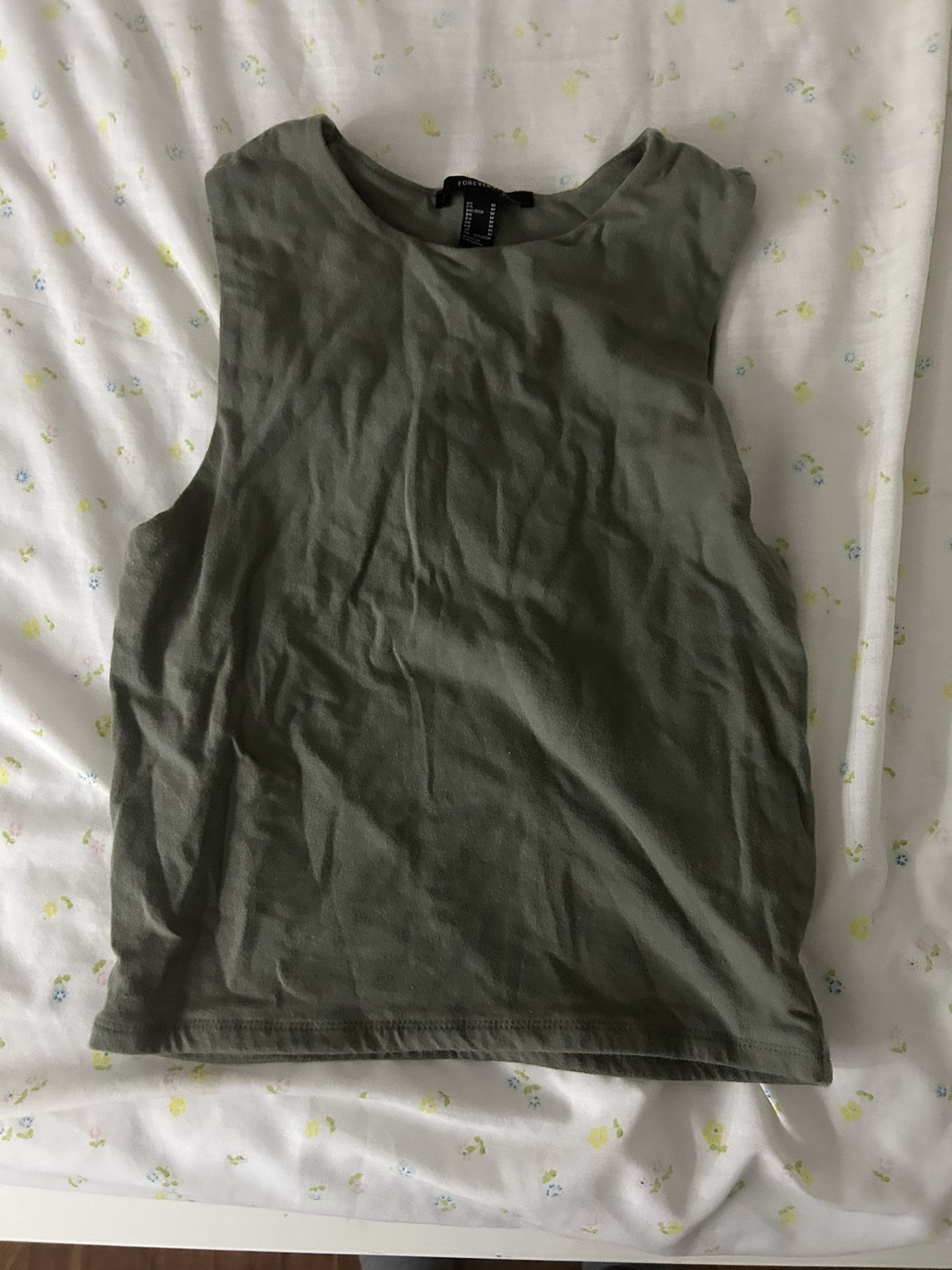 Cute Green Halter Top