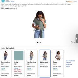 Mobs Baby Wrap Carrier 