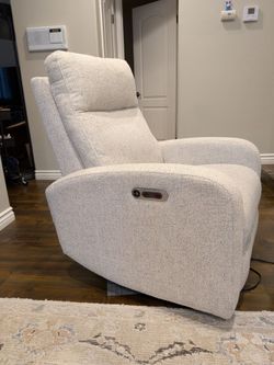 Living Spaces - Power Swivel Glider Recliner