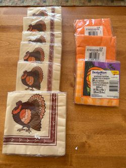 Thanksgiving napkins