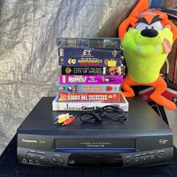 Panasonic VCR player 📼