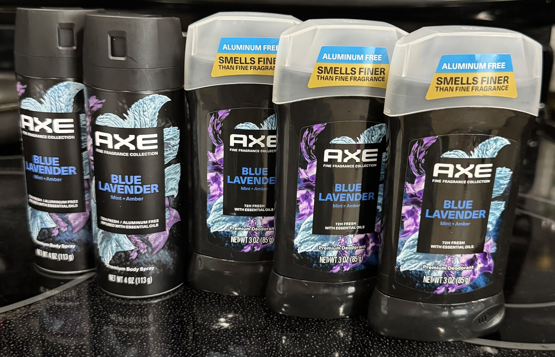 Axe Blue Lavender Bundle