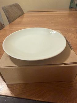 White Ceramic  side  Plate