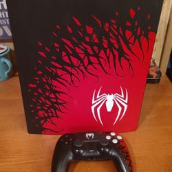 Spiderman Edition, Ps5/ Seagate Hard drive.