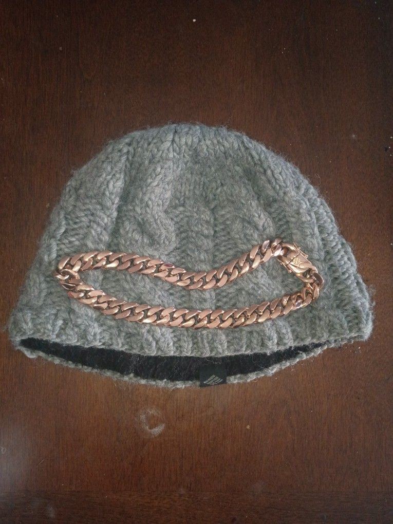 Rose Gold Chocker Cuban Link Chain