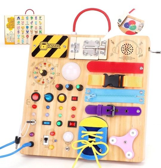 New 23 in 1 Busy Board Montessori