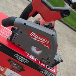 Like new Milwaukee Track Saw with Track