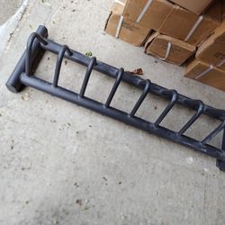 Extra Large Horizontal Olympic Weight Plate Holder Rack
