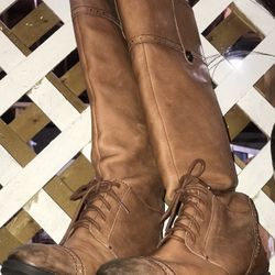 Tan Leather Boots