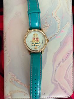 Betsy Johnson birthday cake watch