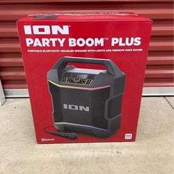 ION Audio Party Boom Bluetooth Speaker

