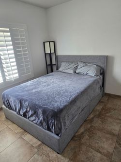 Like New Queen Size Bed and Dresser