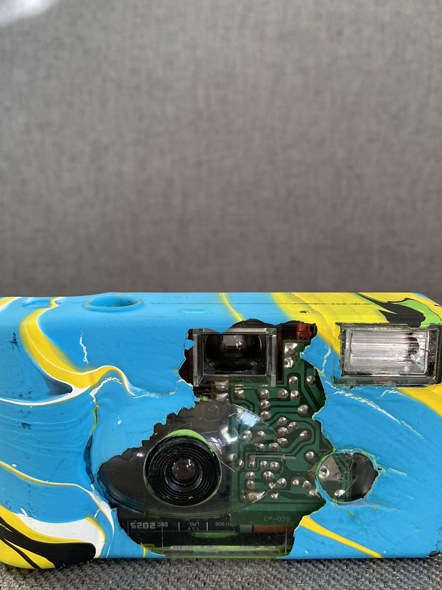 Custom Painted Disposable Camera